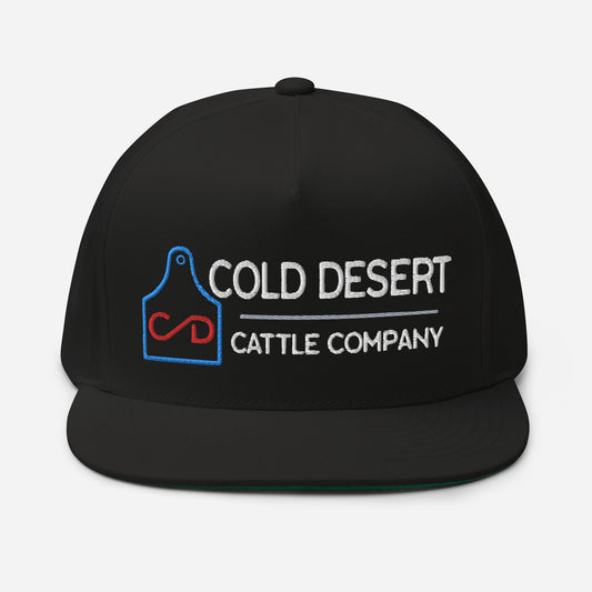 Cold Desert Cattle Company Flat Bill Cap