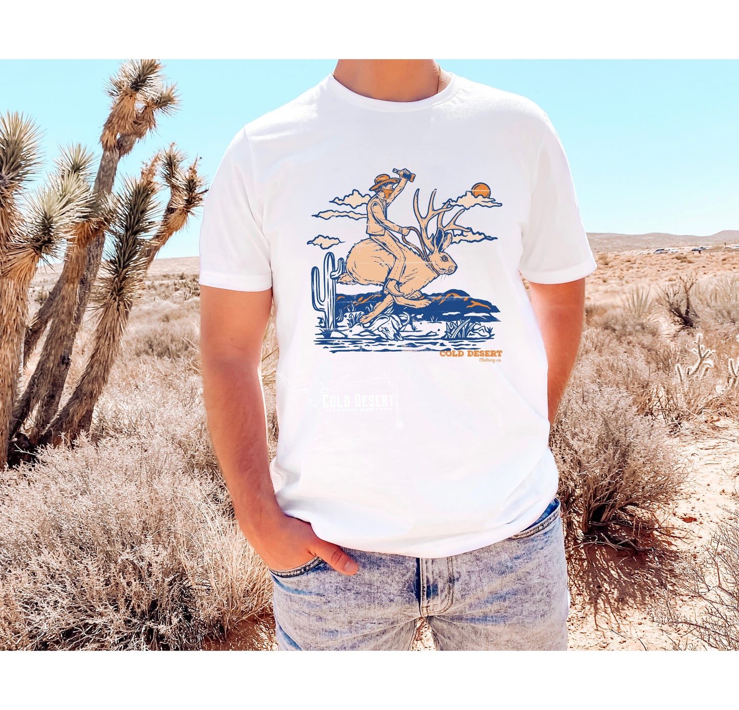 Jackalope Western Boho T-Shirt