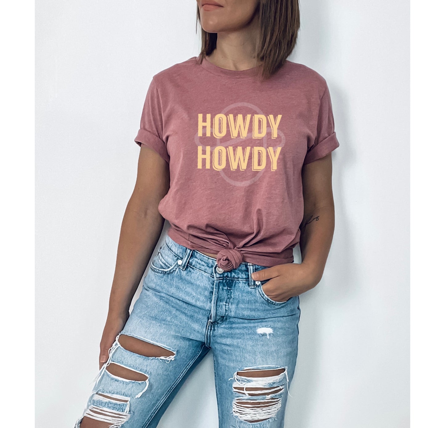 Howdy Howdy Short-Sleeve Unisex T-Shirt