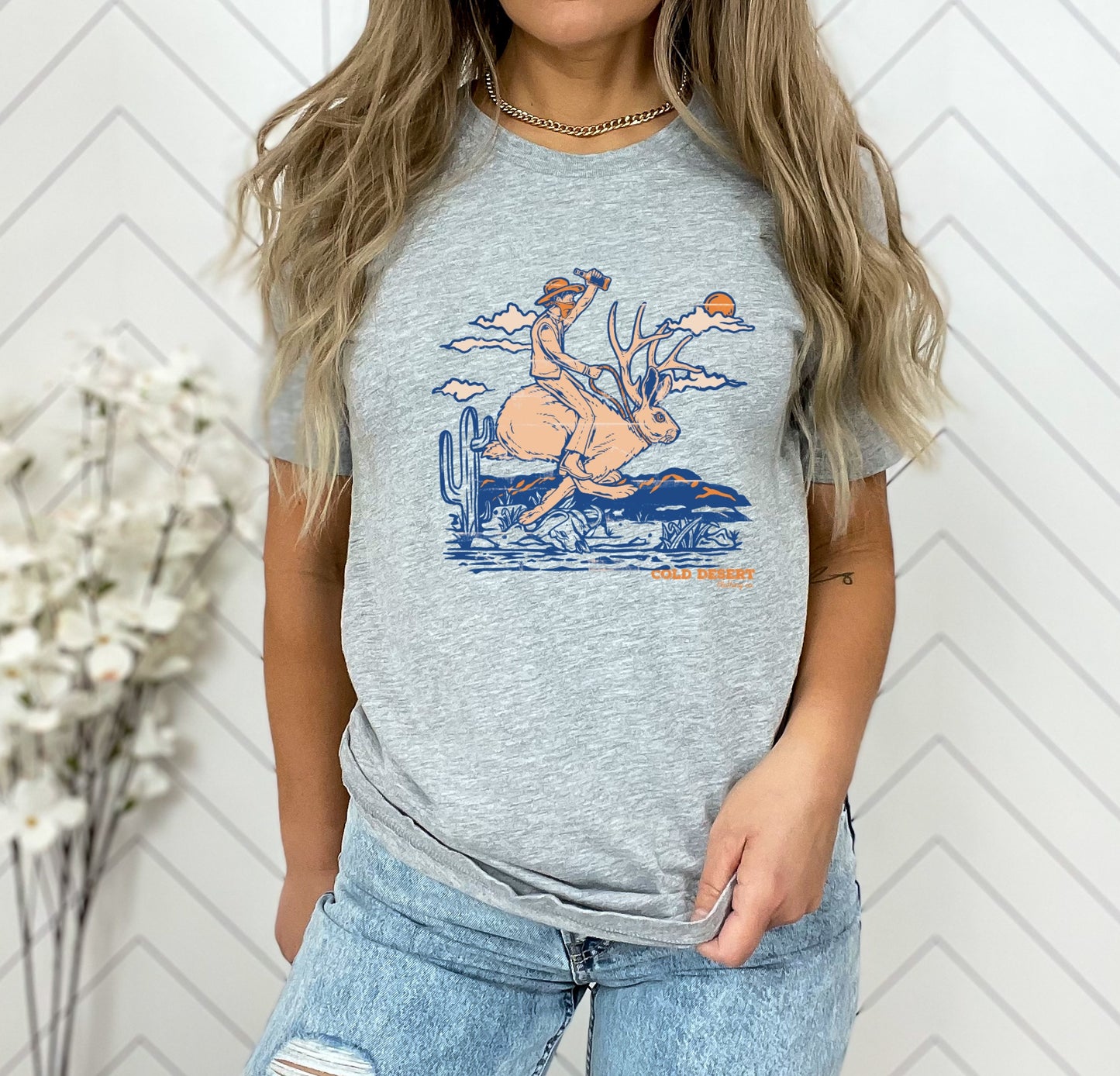 Jackalope Western Boho T-Shirt