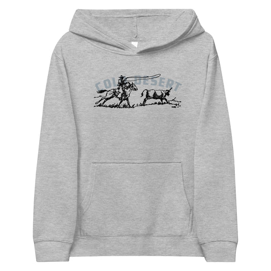 Cowpunching Kids Fleece Hoodie