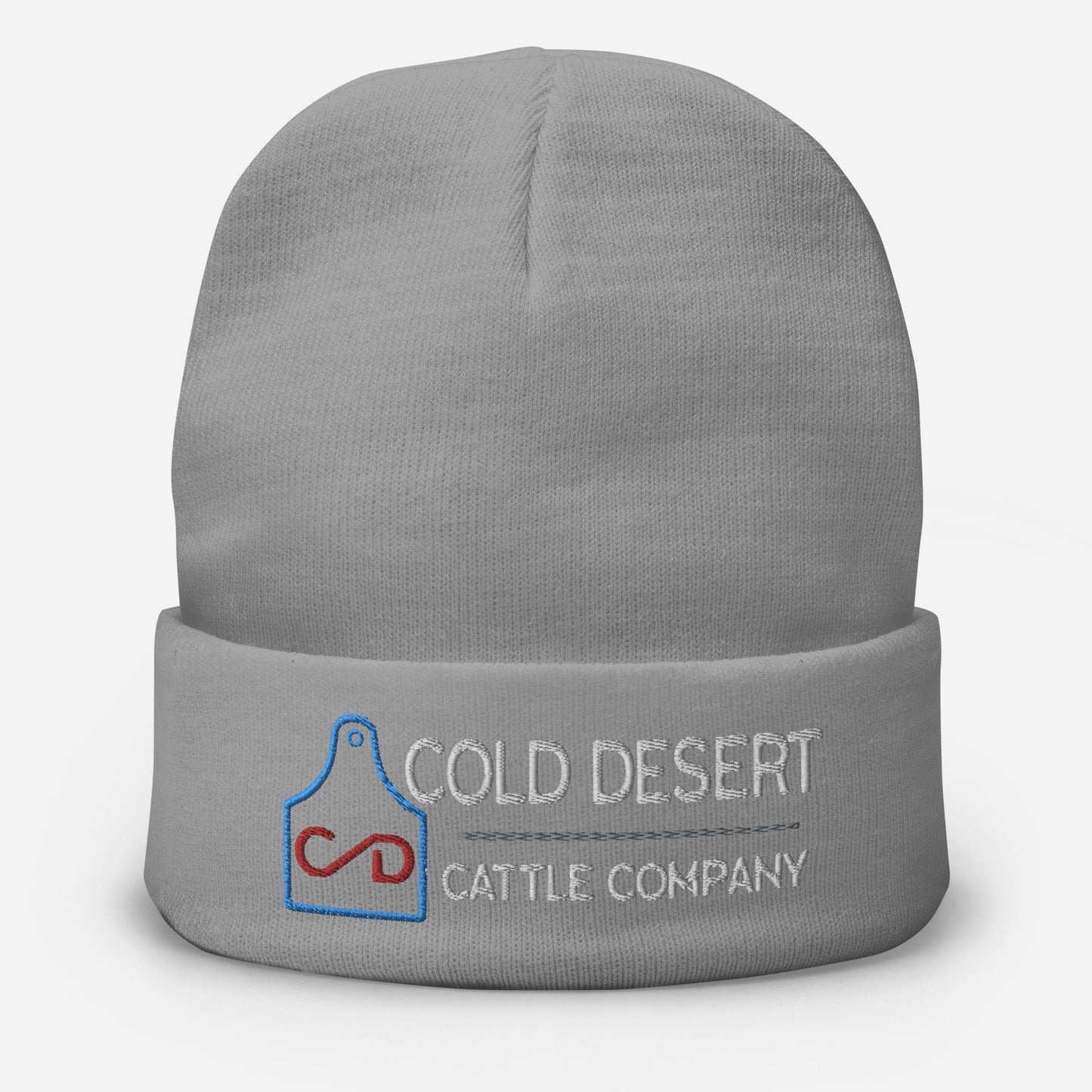 Cold Desert Cattle Company Embroidered Beanie