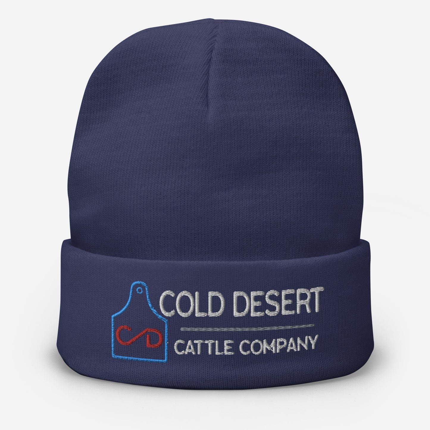 Cold Desert Cattle Company Embroidered Beanie