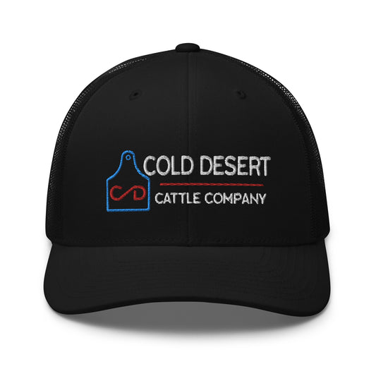 Cold Desert Cattle Company Curved Trucker Cap