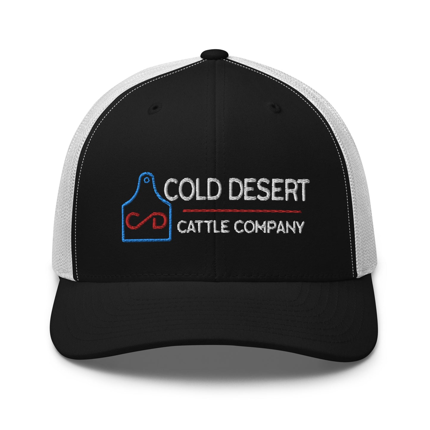 Cold Desert Cattle Company Curved Trucker Cap