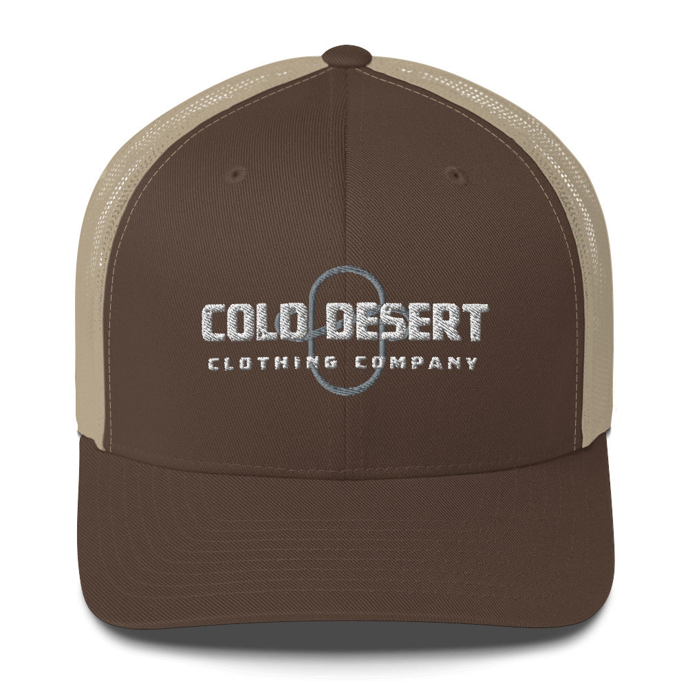 Cold Desert Curved Trucker Cap