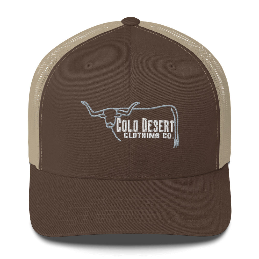 Cold Desert Longhorn Trucker Cap