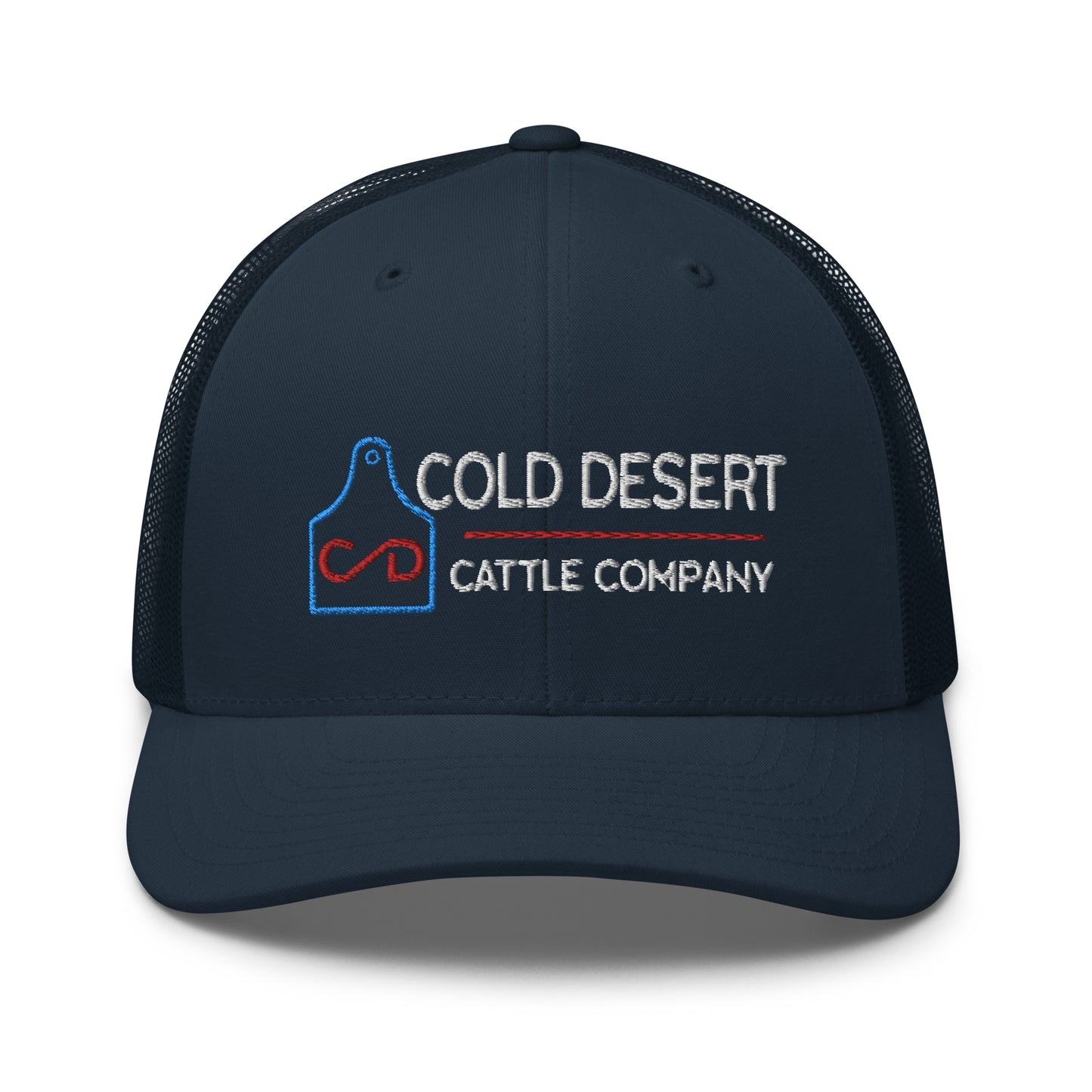 Cold Desert Cattle Company Curved Trucker Cap