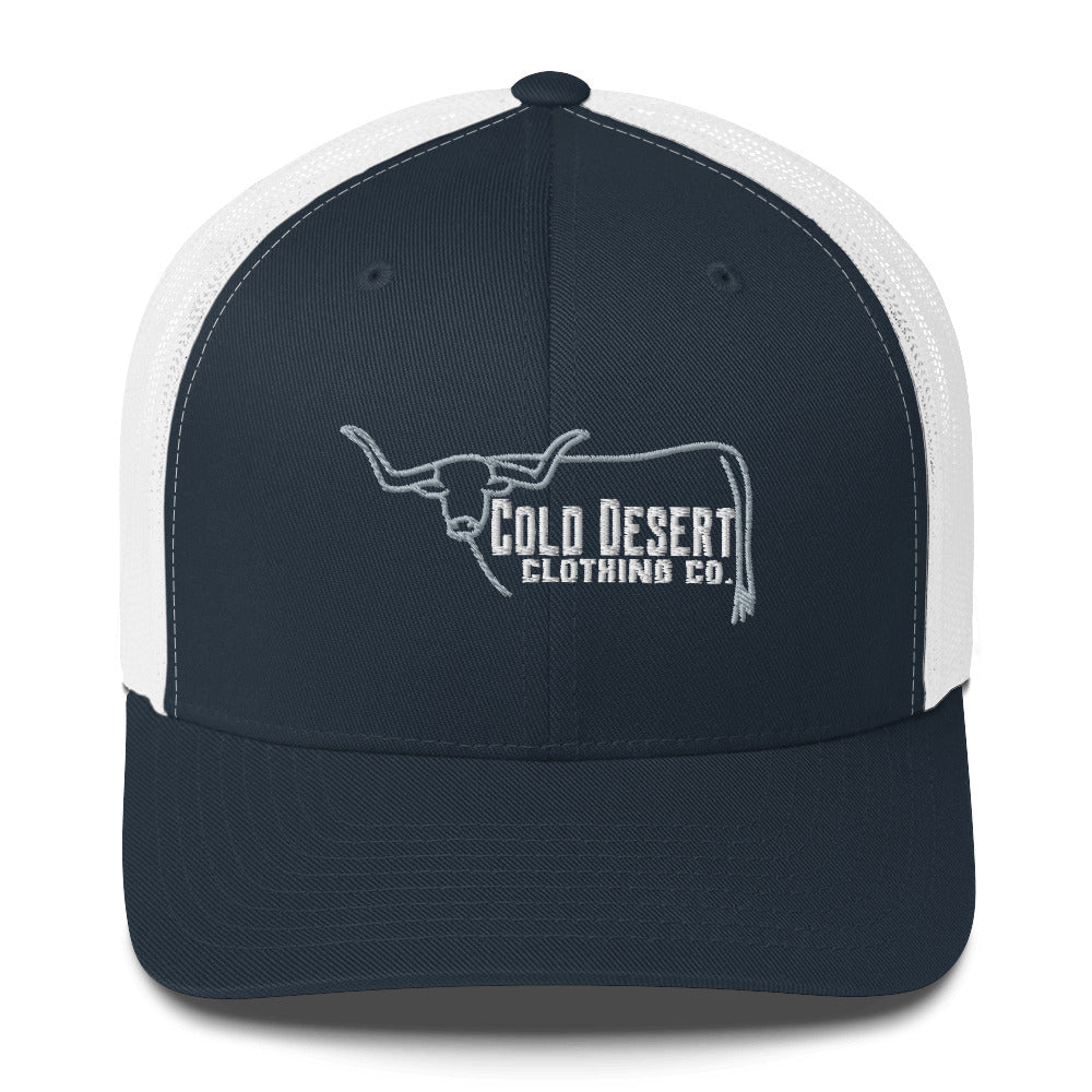 Cold Desert Longhorn Trucker Cap