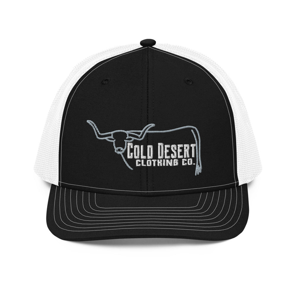 Cold Desert Longhorn 6 Panel Trucker Cap