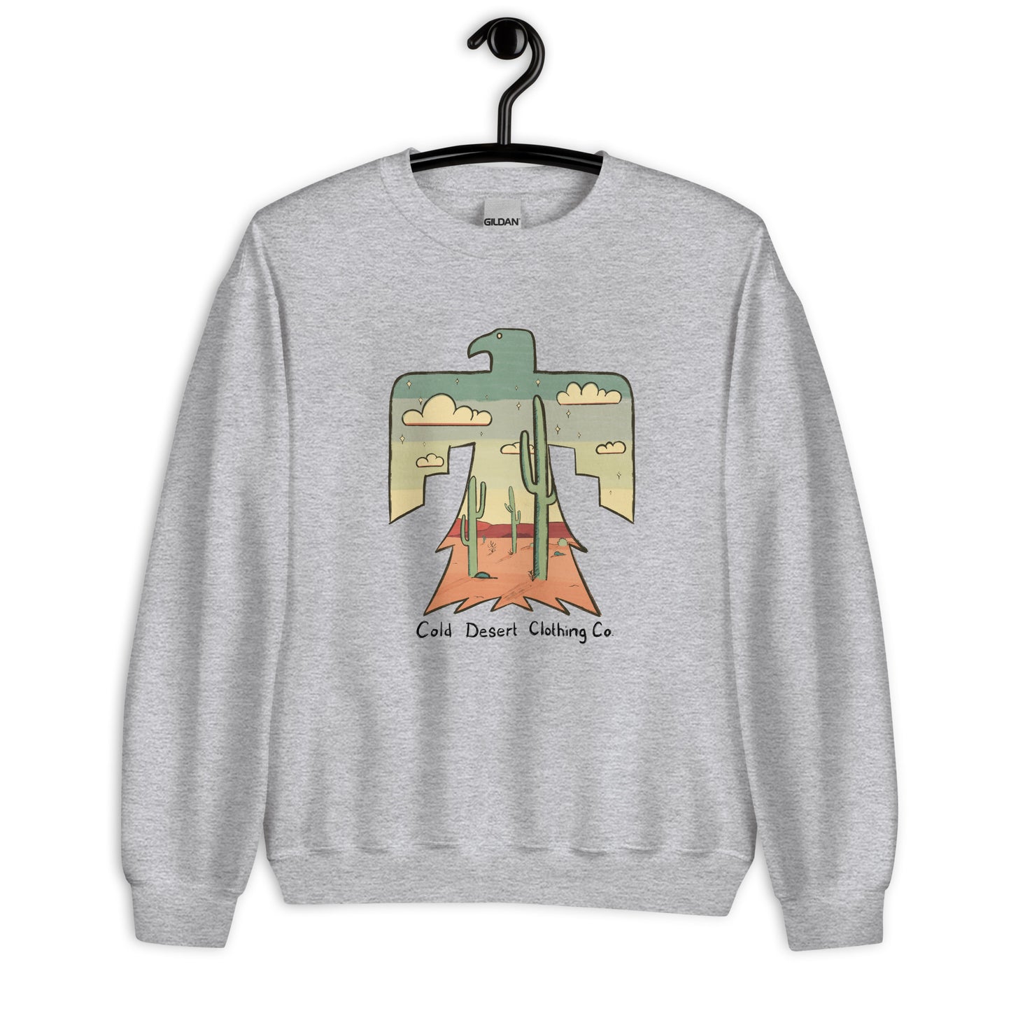 Thunderbird Vintage Western Unisex Sweatshirt