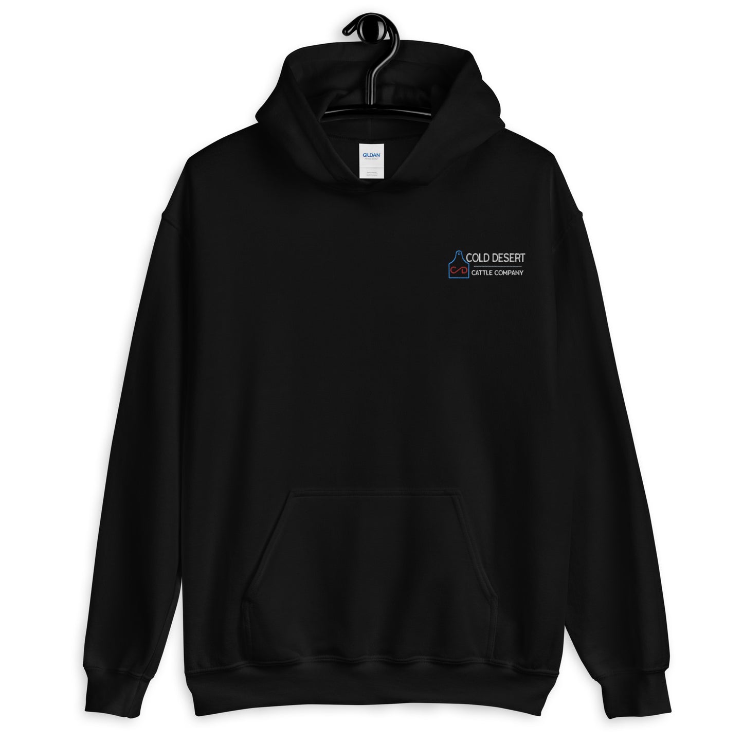 Cold Desert Cattle Company Embroidered Unisex Hoodie