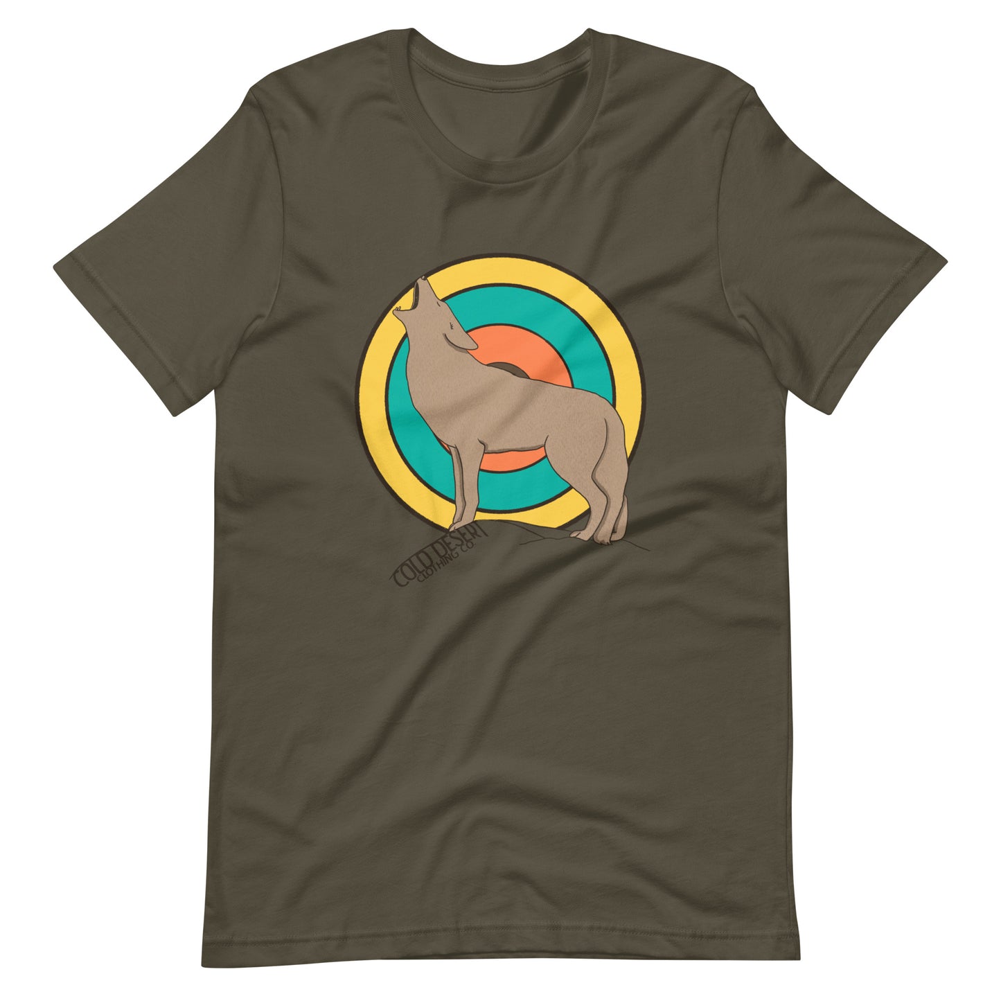 Desert Coyote Short-Sleeve Unisex T-Shirt