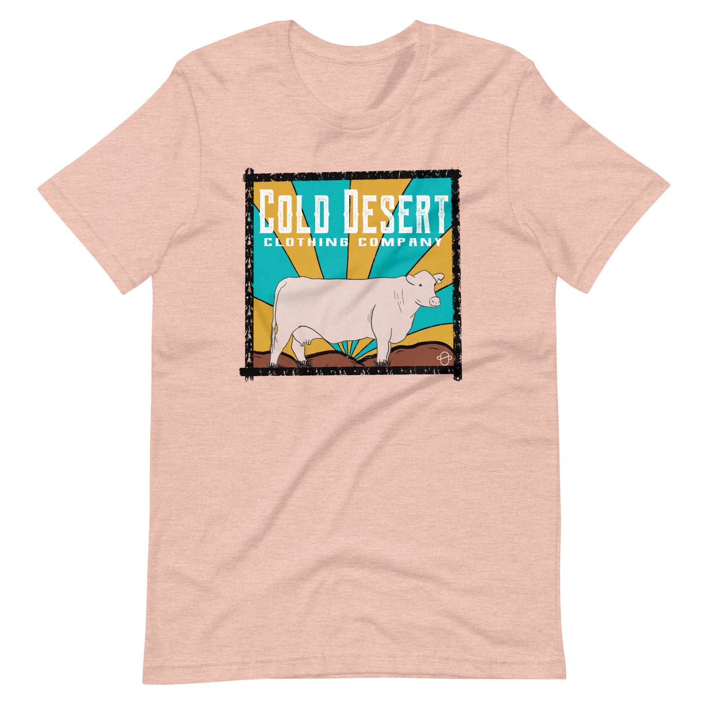 Cow Sunrise Short-Sleeve Unisex T-Shirt