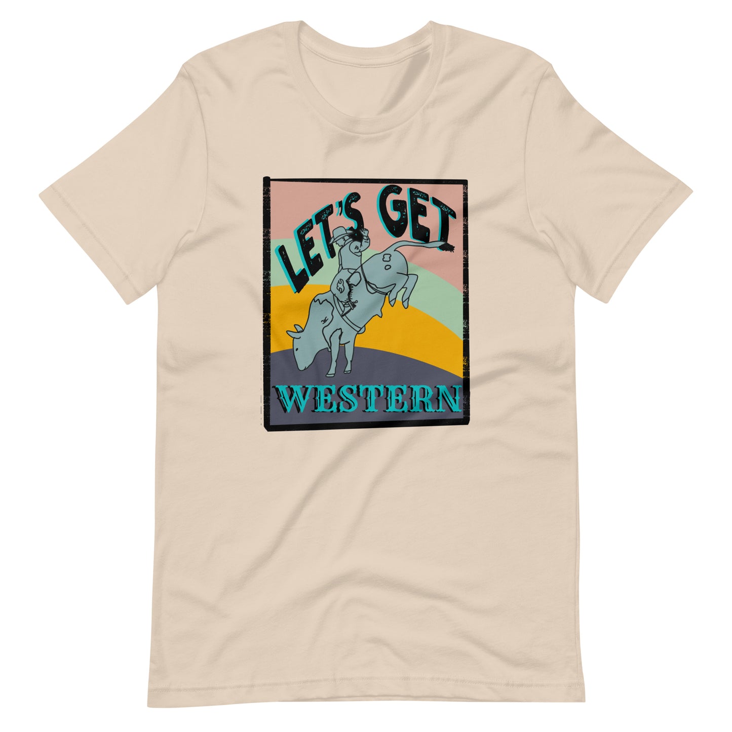 Let’s Get Western Short-Sleeve Unisex T-Shirt