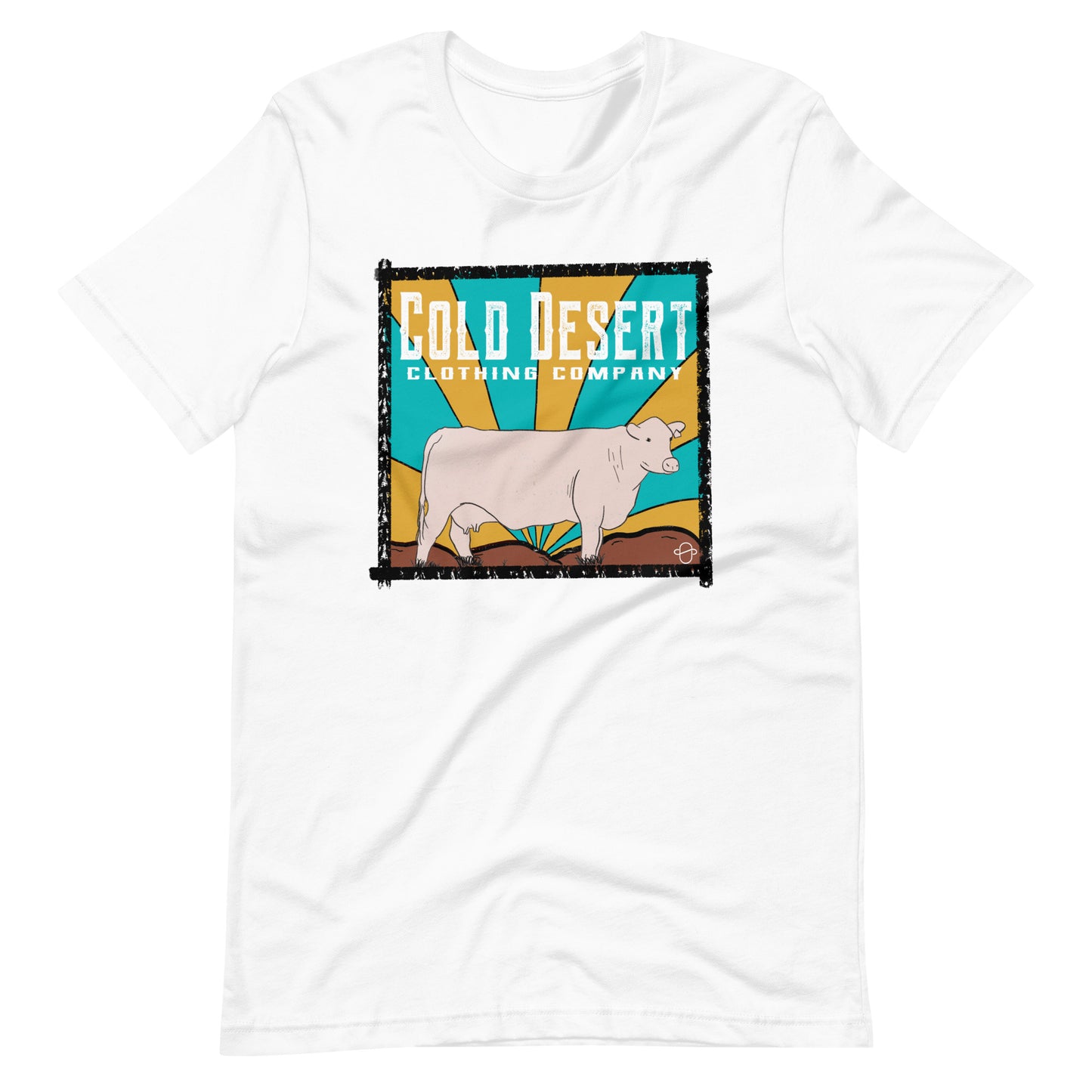 Cow Sunrise Short-Sleeve Unisex T-Shirt